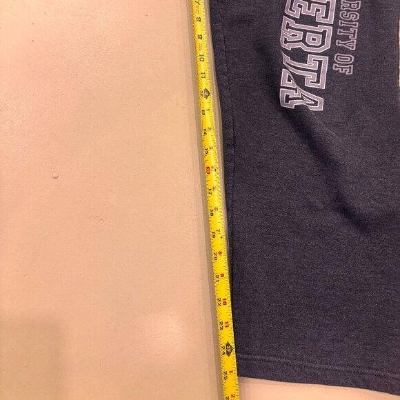 University of Alberta Spellout Sweatpants Lounge Pants Size M Drawstring Pockets - Picture 8 of 8